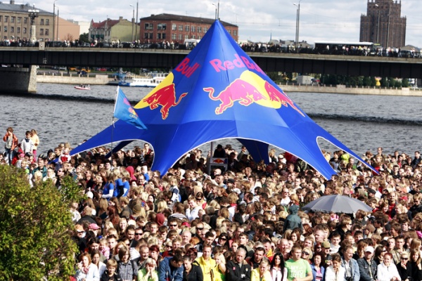 Red Bull telts