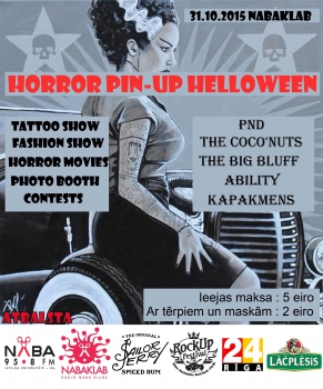 "Horror Pin-up" masku balle