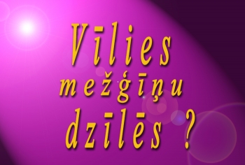 Vīlies mežģīņu dzīlēs?