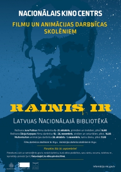 Aicina skolēnus pieteikties kinodarbnīcās "Rainis ir"