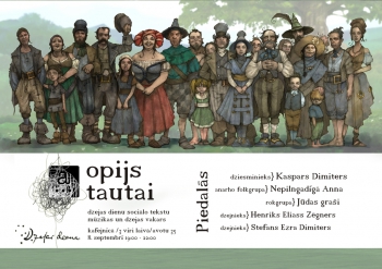 Sociālo tekstu vakars "Opijs tautai"